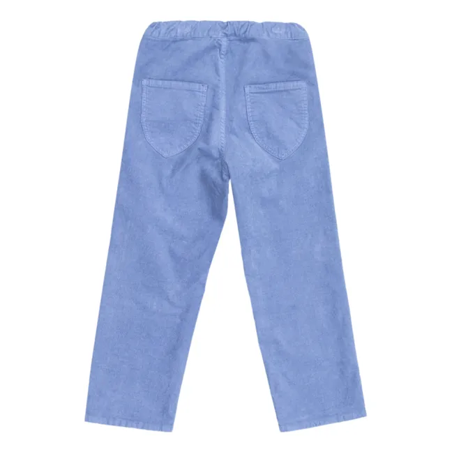 Milleraies Erodium Velvet Trousers | Blue