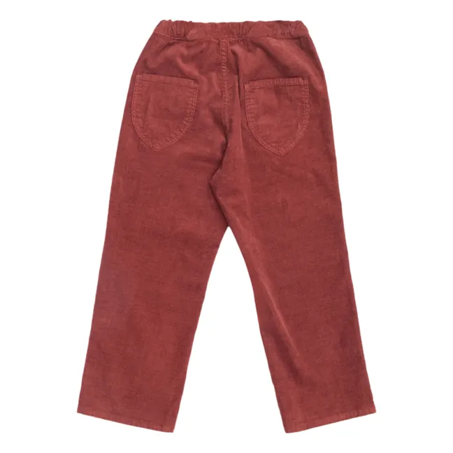 Pantalones de terciopelo Milleraies Erodium | Óxido