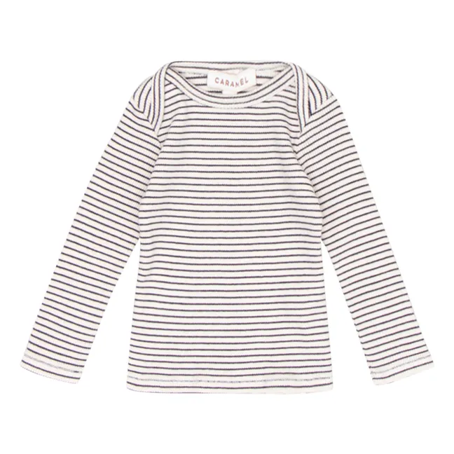 T-Shirt Rayé Kishon | Bleu marine