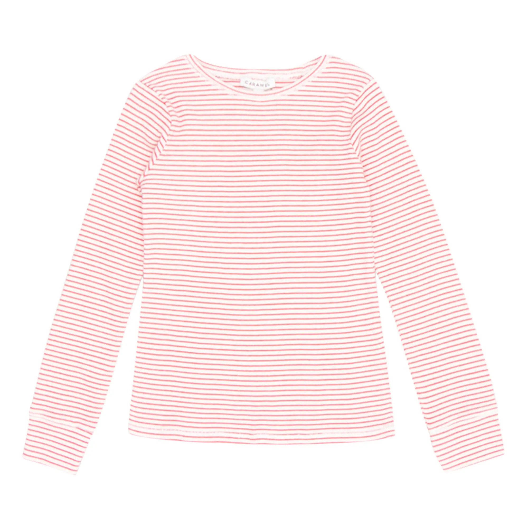 Caramel Red Kishon Striped T-Shirt