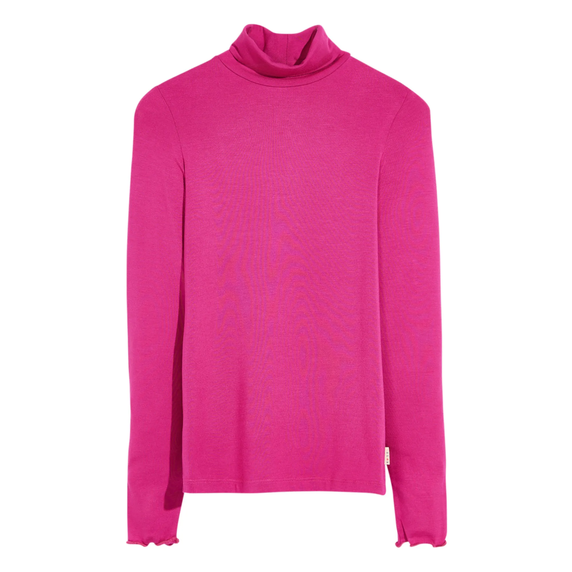 Bellerose Cherry Red Plain Velfie Turtleneck