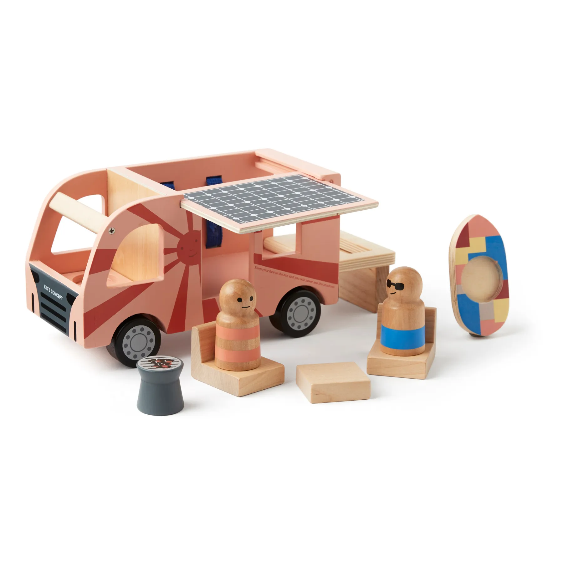 Kid's Concept Untinted Wooden Camper Van
