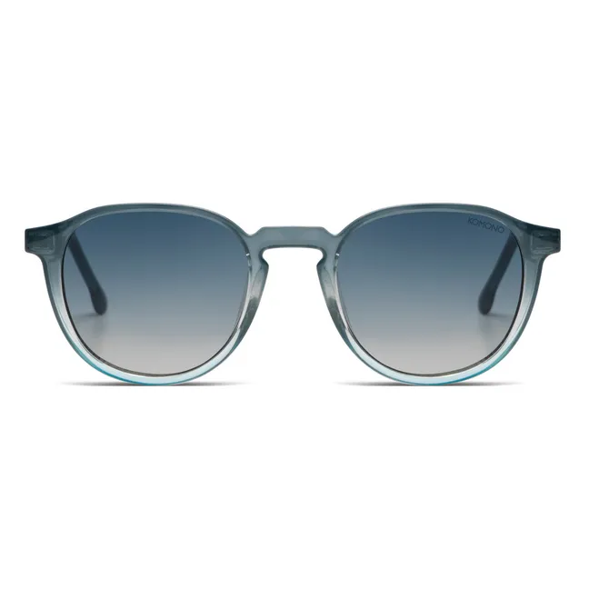 Liam Metal Sunglasses | Blue