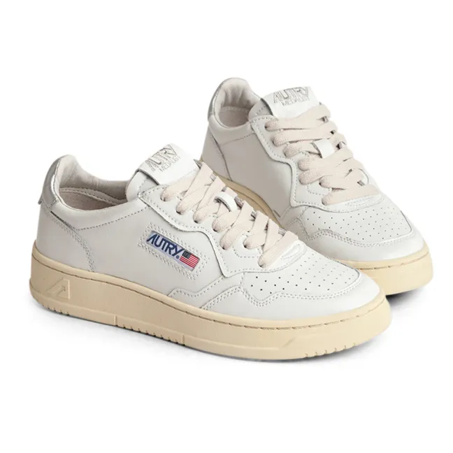 Baskets Medalist Low Cuir | Doré