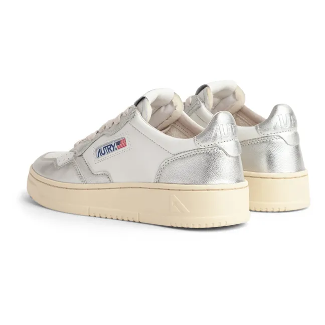 Baskets Medalist Low Bicolore | Argenté
