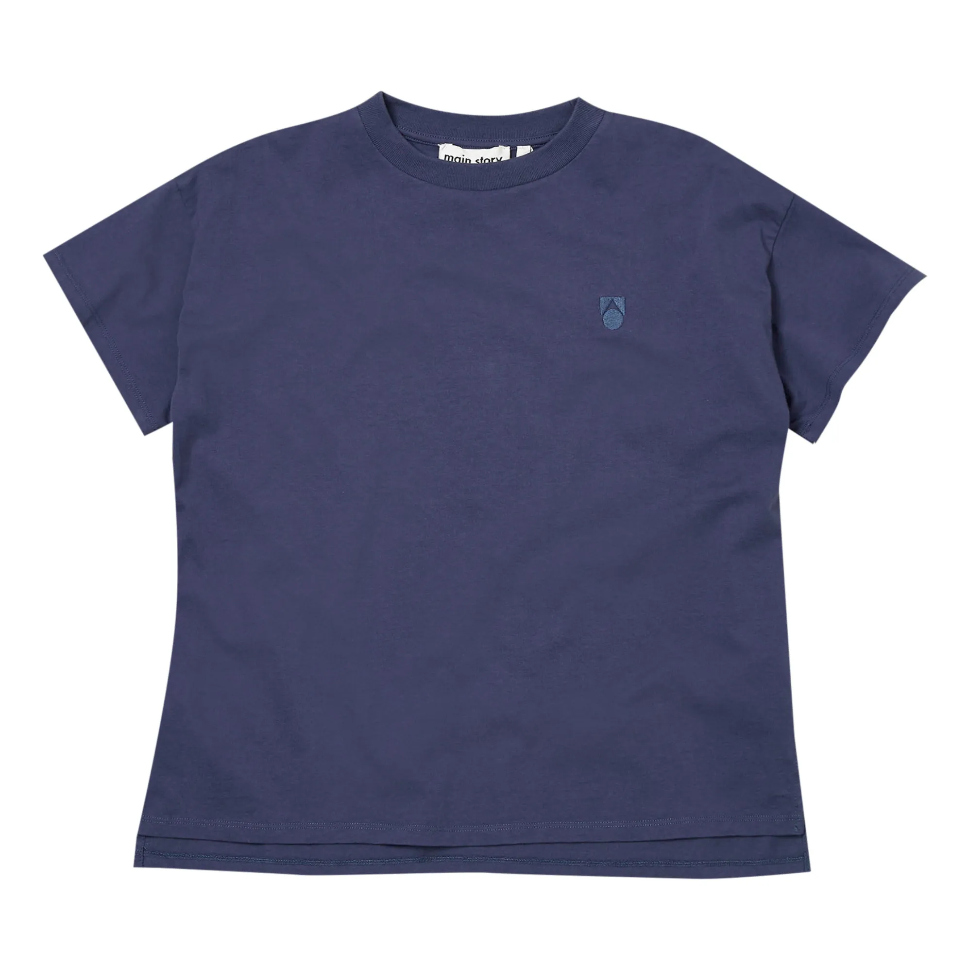 Main Story Midnight Blue Oversize Organic Cotton T-Shirt