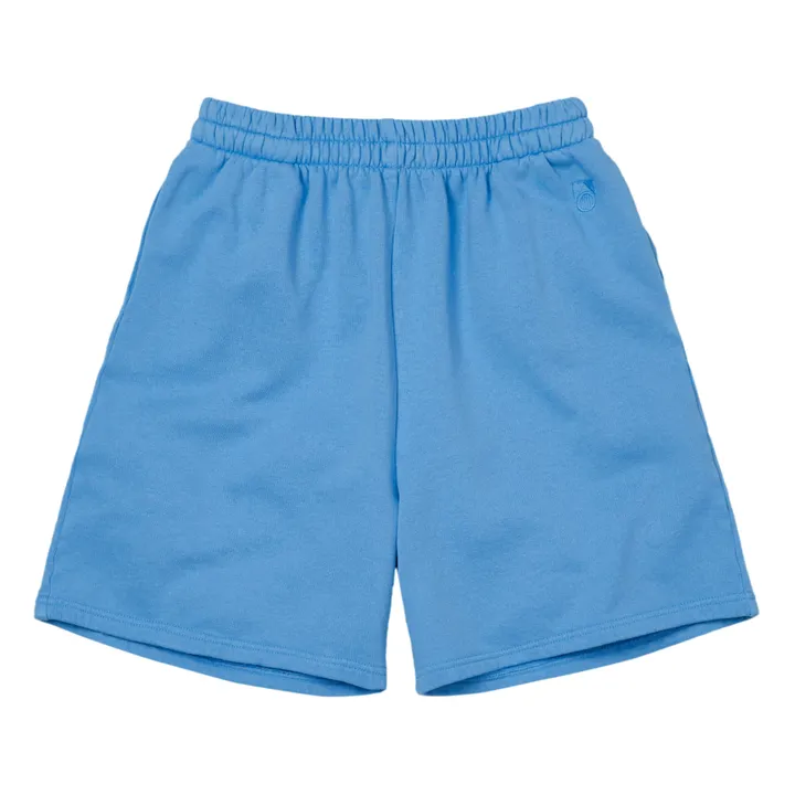 Shorts in cotone organico | Blu- Immagine del prodotto n°3