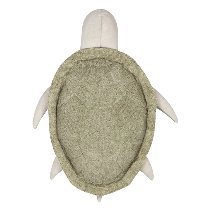 Mrs Turtle pouffe | Olive- Product image n°0