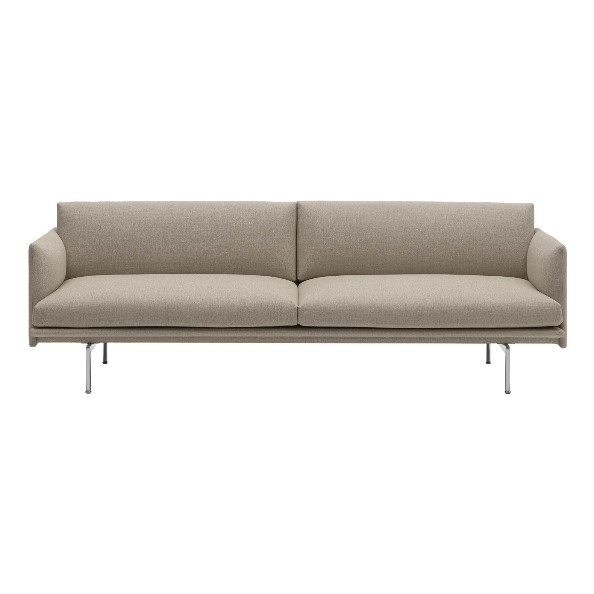 Muuto Sand Outline Sofa, 3 Seater