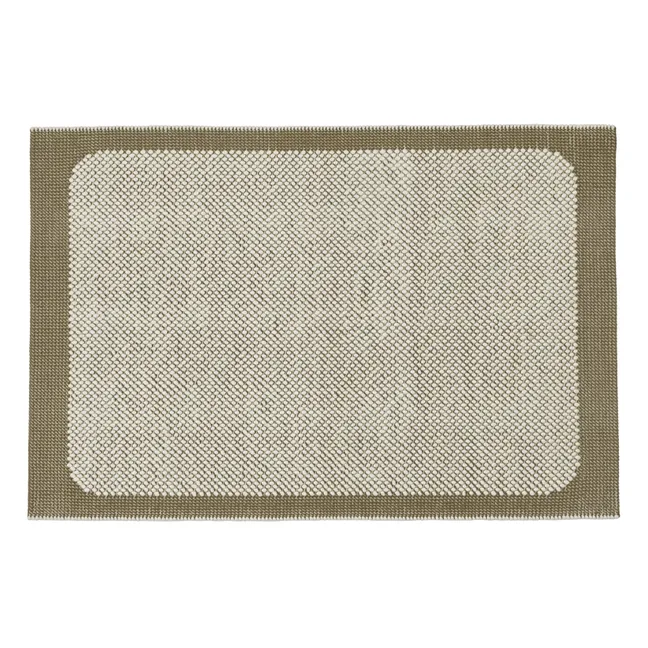 Tapis Pebble | Vert kaki