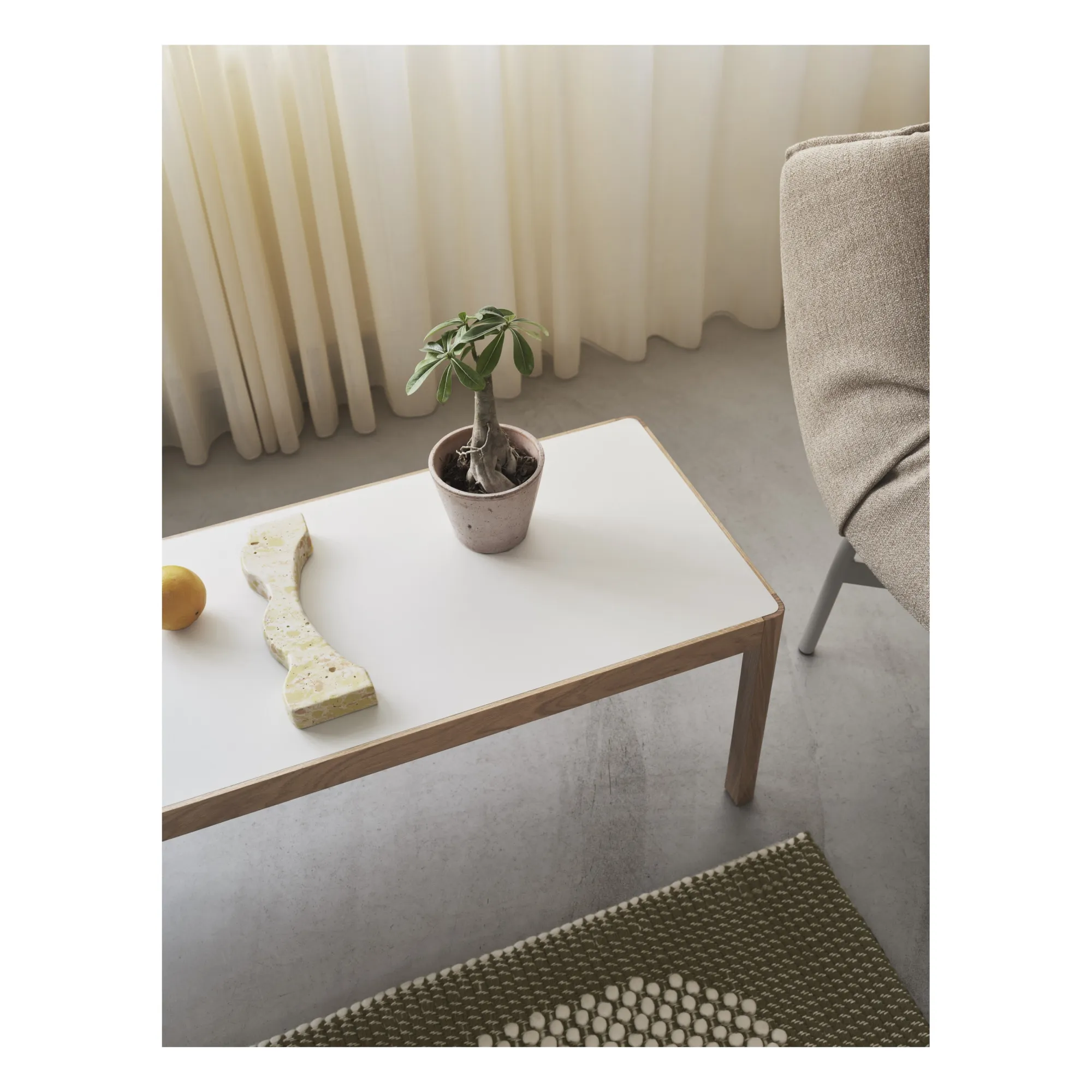Tapis Pebble | Vert kaki- Image produit n°5