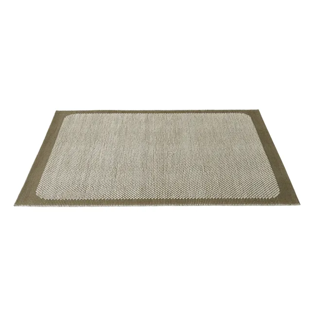 Tapis Pebble | Vert kaki