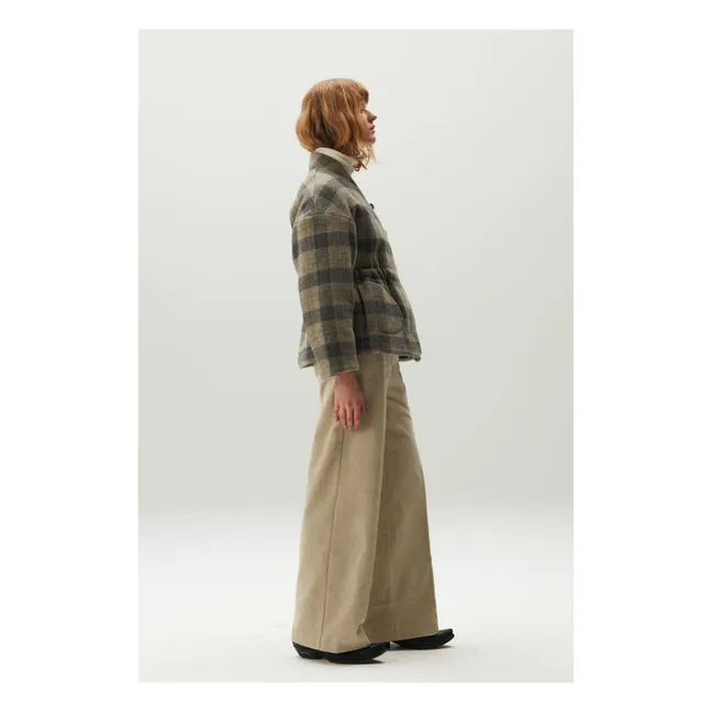 Giacca York in lana a quadri | Talpa