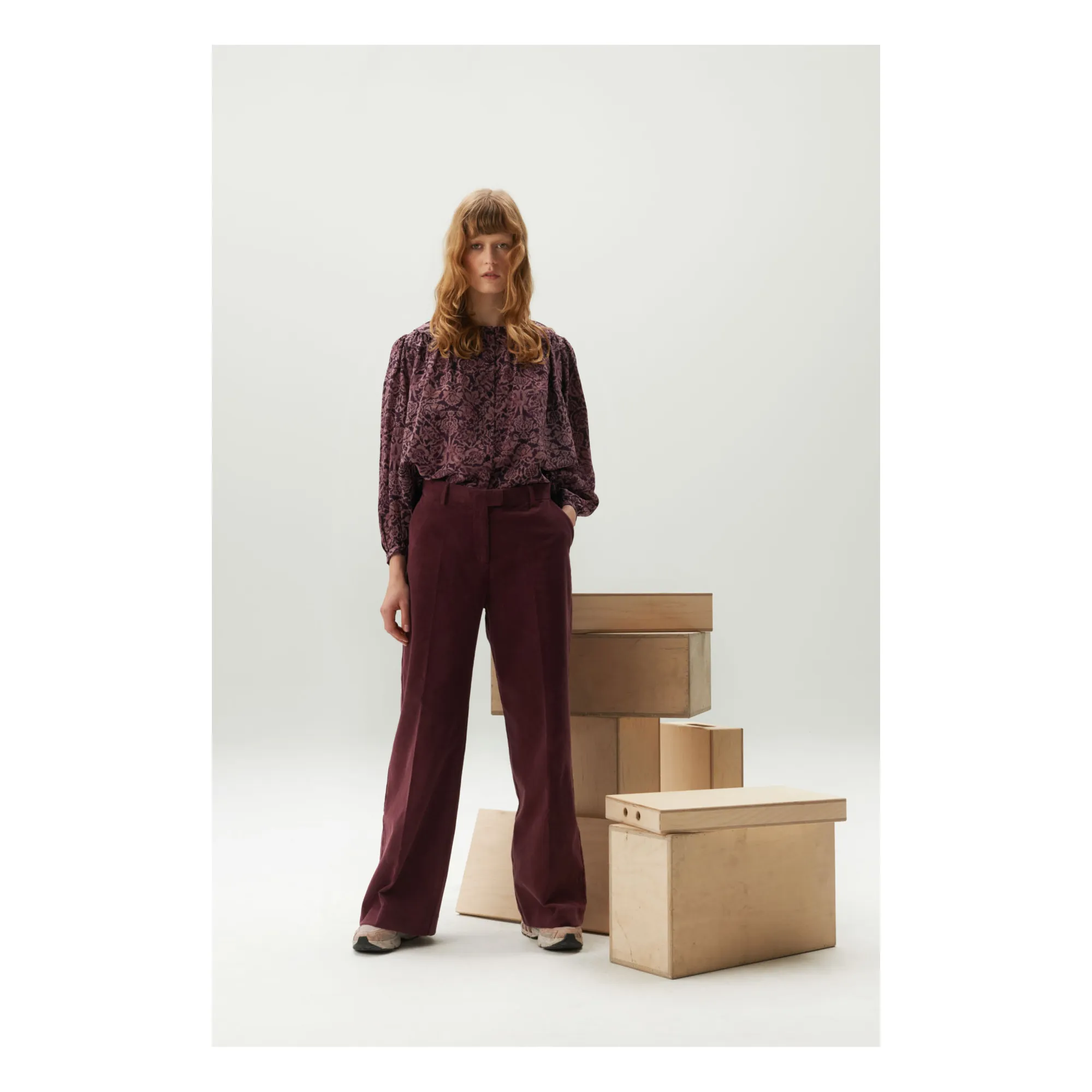 Bellepiece Lie De Vin Warsaw Pants Corduroy