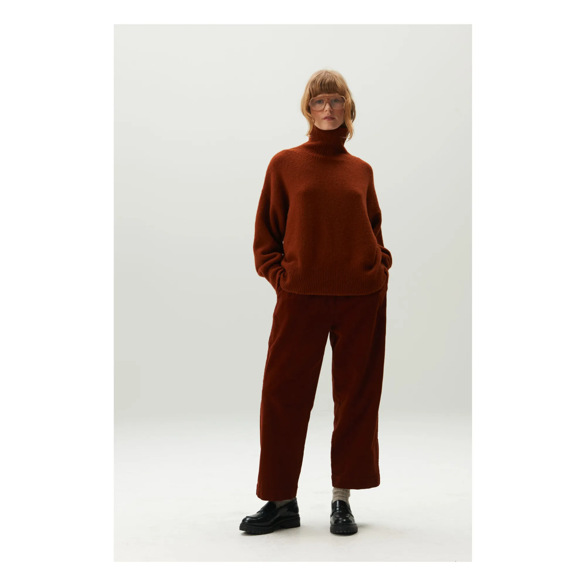 Bellepiece Squirrel Penny Corduroy Trousers