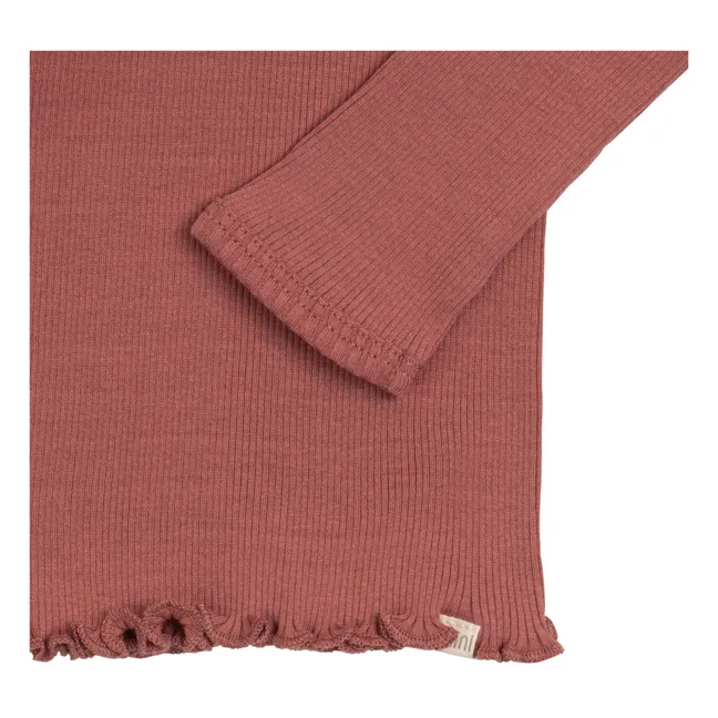 Bui Seamless Silk and Cotton Jumper | Dusty Pink