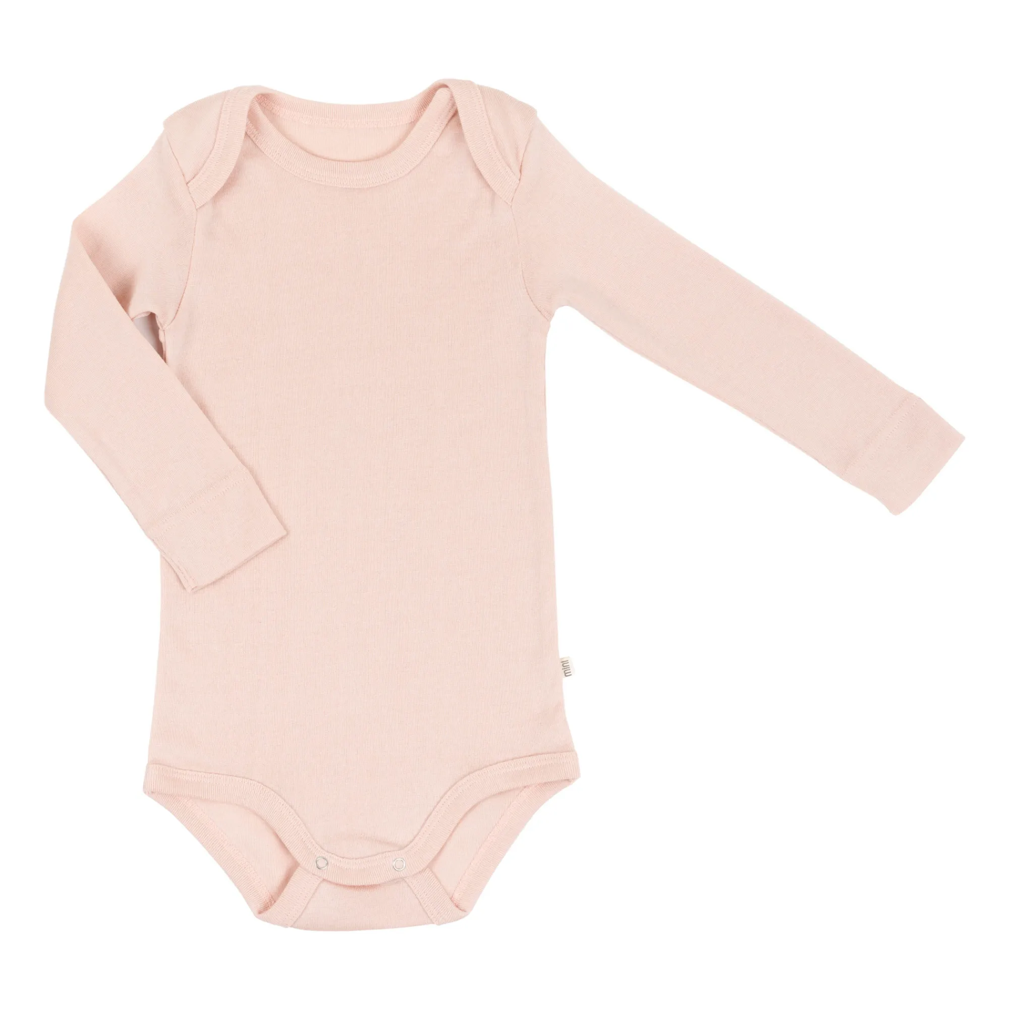 Minimalisma Pale Pink Frodo Organic Cotton Bodysuit