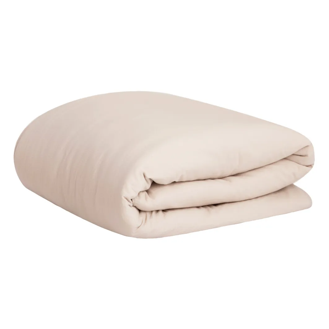 Garbo&Friends Sand Cotton Muslin Duvet Cover