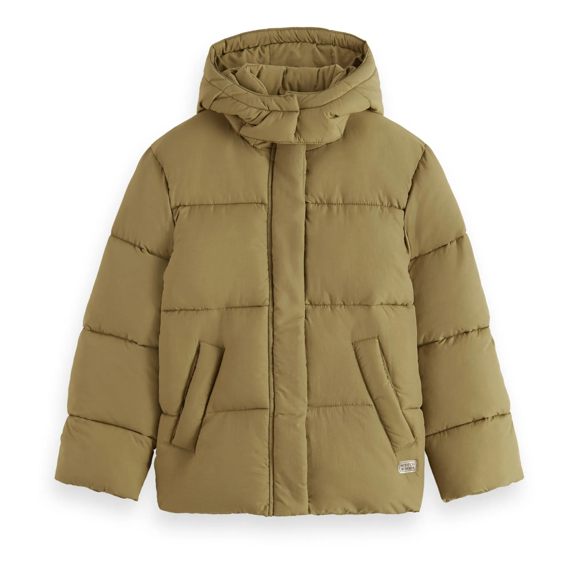 Scotch & Soda Khaki Oversized Jacket