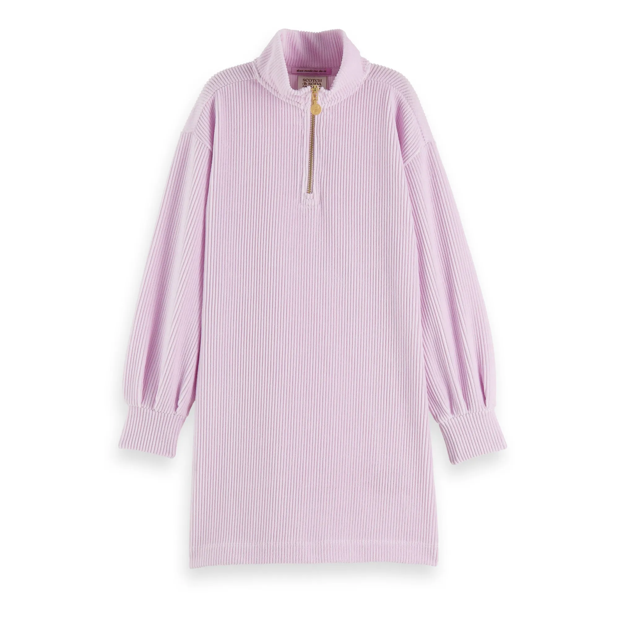 Scotch & Soda Pink Corduroy Dress