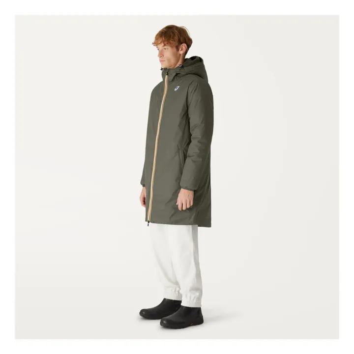 Parka Imperméable Le Vrai 3.0 Eiffel Orsetto | Gris vert- Image produit n°3