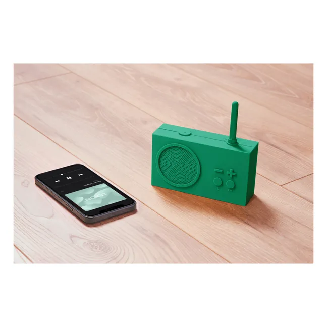 Wasserdichtes Bluetooth-Radio Tykho 3  | Grün