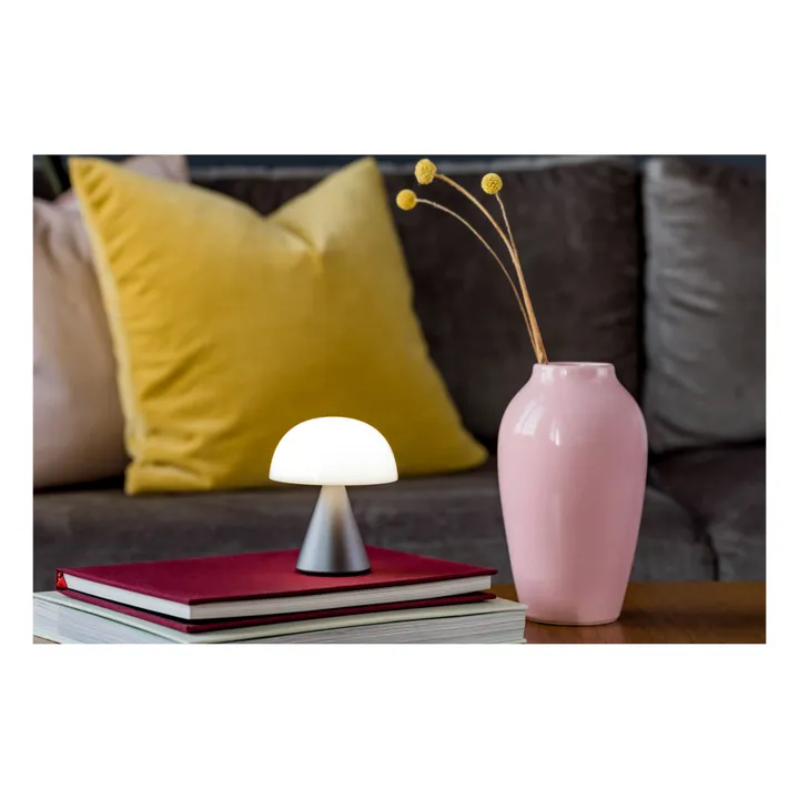 Lampada da tavolo Mina | Grigio acciaio- Immagine del prodotto n°5