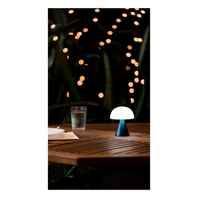 Lampada da tavolo Mina | Blu scur