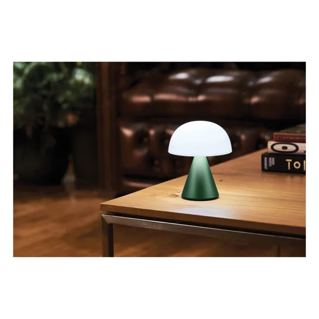 Lampe à poser Mina | Vert foncé