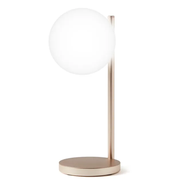 Lampe de bureau LED et support de chargement Bubble | Gold