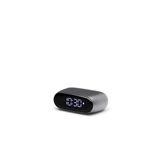Mini despertador Minut | Gris metal