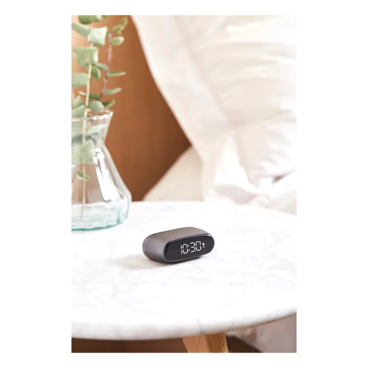 Mini réveil Minut | Gris métal- Image produit n°1