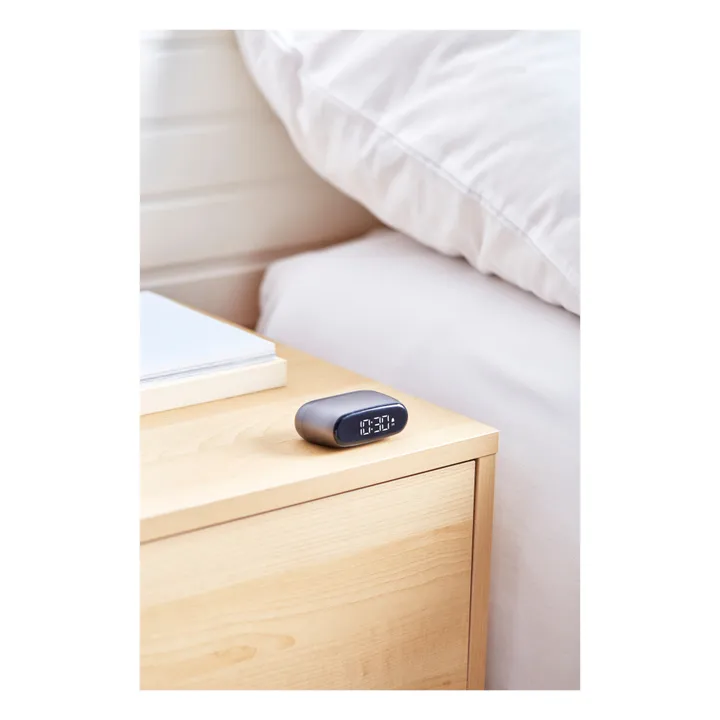 Mini réveil Minut | Gris métal- Image produit n°6