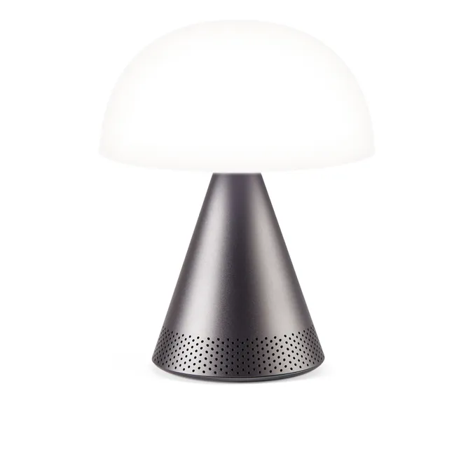 Mina Audio Table Lamp | Steel Grey