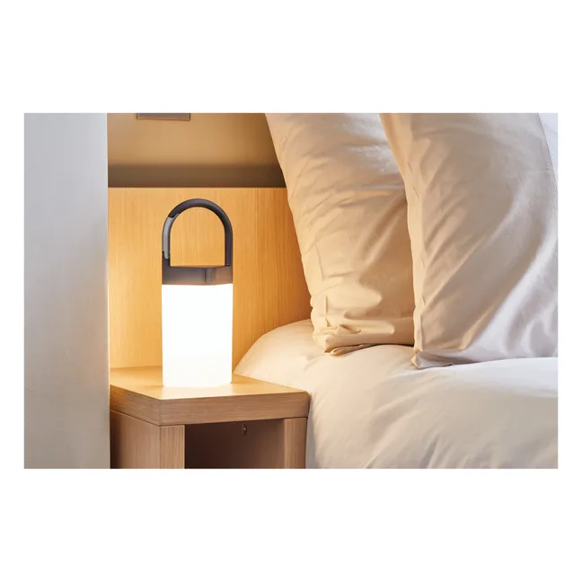 Lampe portable LED d'extérieur Horizon Hanging | Gris métal
