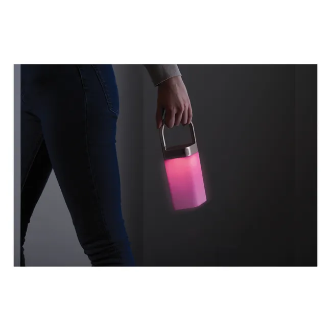 Horizon Hanging Portable LED Outdoor Lamp | Steel Grey