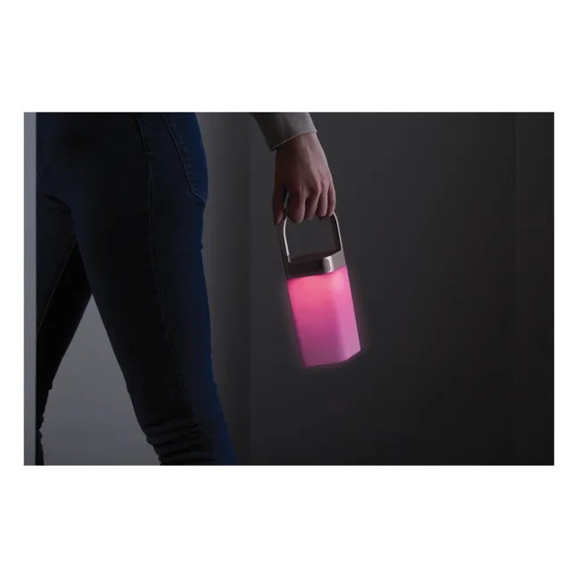Lampe portable LED d'extérieur Horizon Hanging | Gris métal