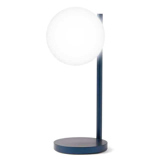 Lampada da tavolo Bubble | Blu scur
