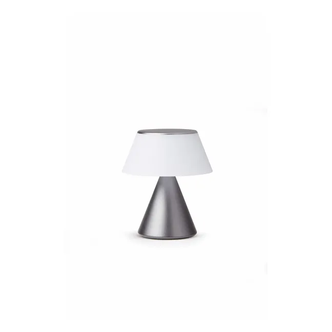 Lampe LED portable Luma | Gris métal