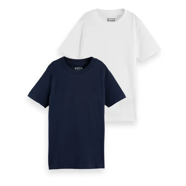 Pack 2 camisetas | Noir/Blanc
