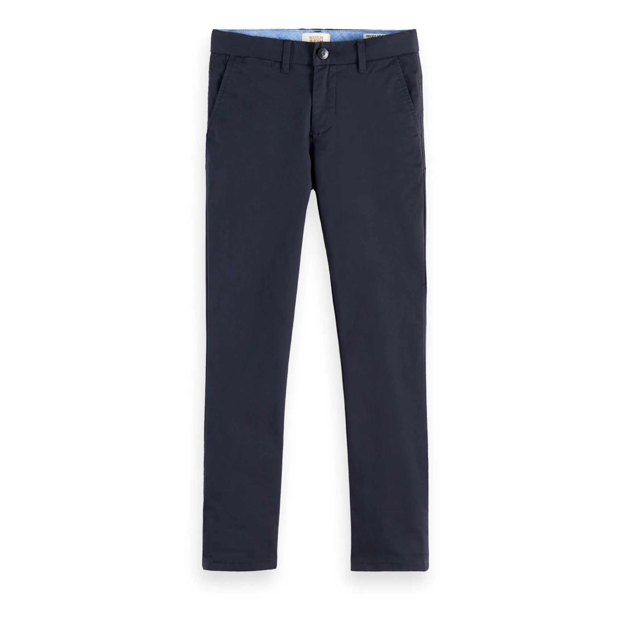 Scotch & Soda Midnight Blue Slilm Chino Trousers