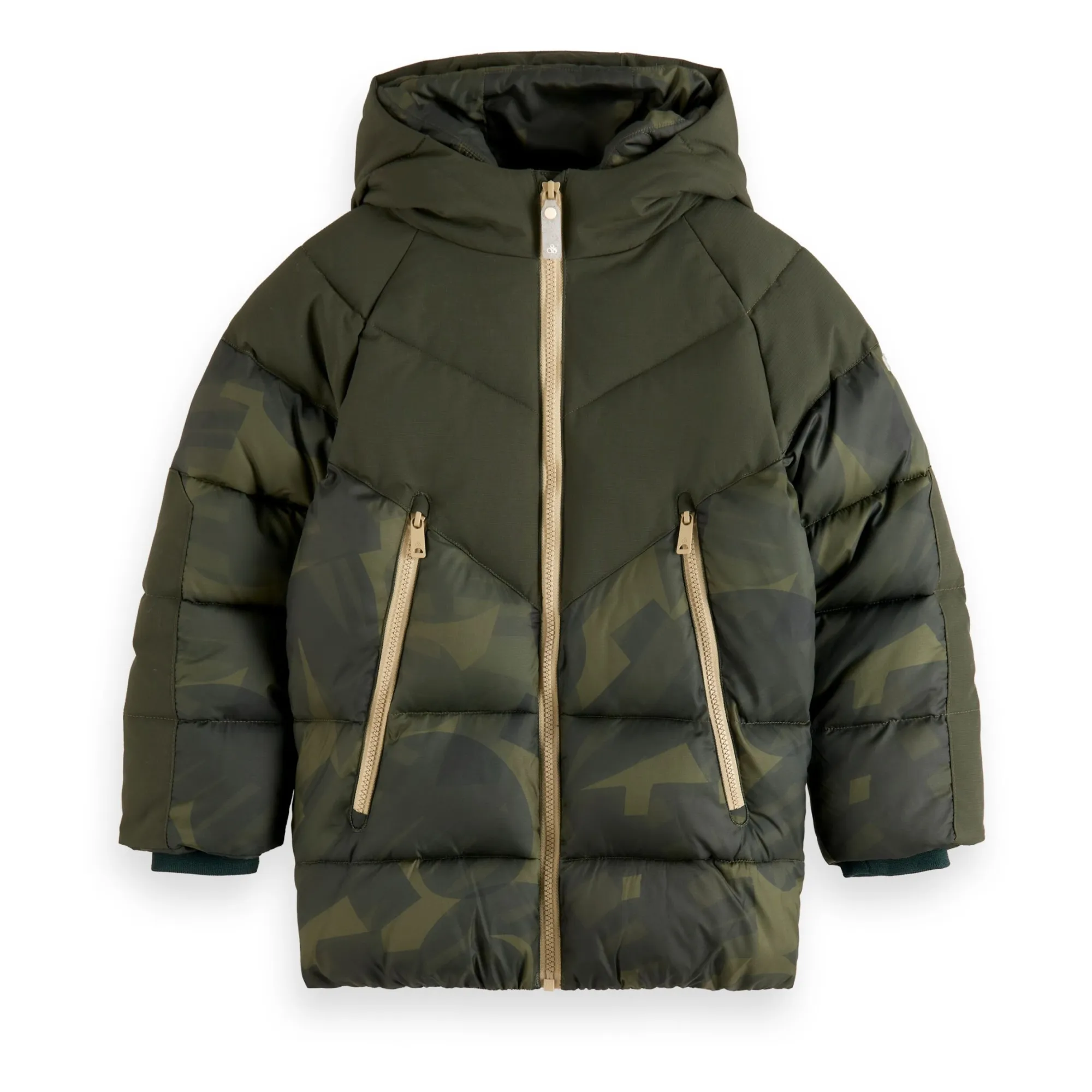 Scotch & Soda Khaki Recycled Jacket
