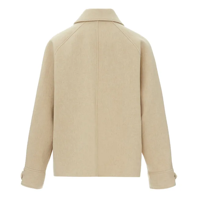 Chaqueta de lana | Crudo