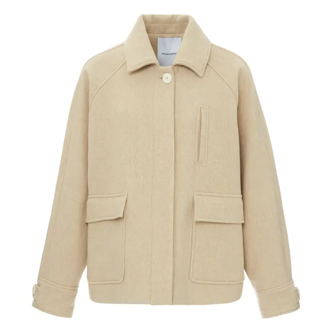 Chaqueta de lana | Crudo