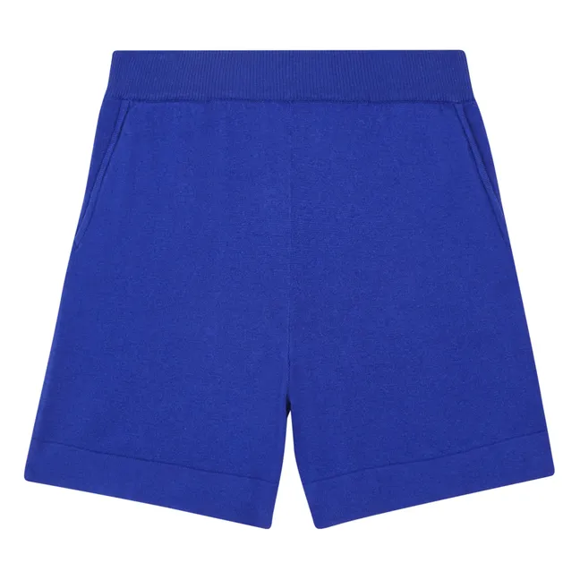 Pantalones cortos de algodón orgánico | Azul Marino