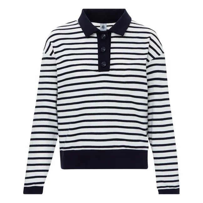 Polo Marinière - Damenkollektion  | Navy