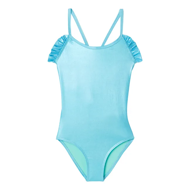 Sorbet Sequin Swimsuit | Turquoise