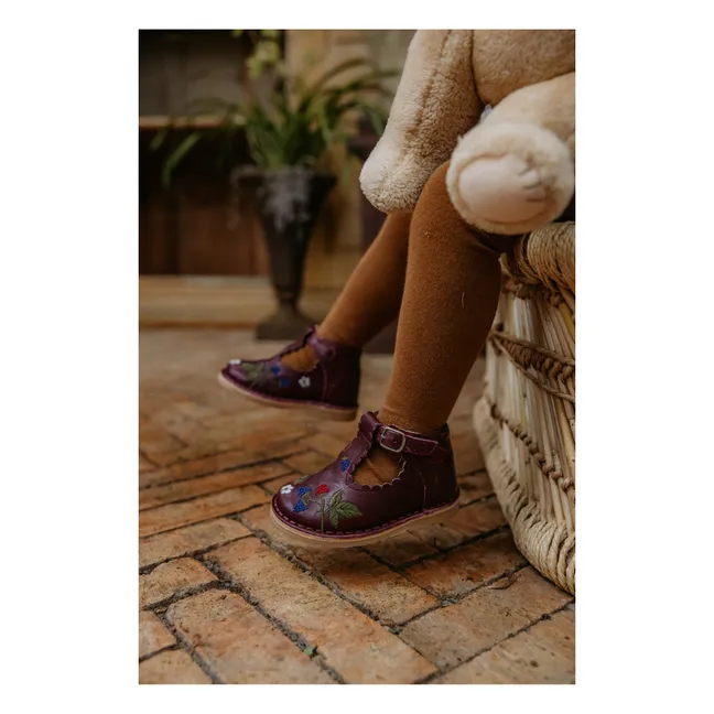 T-Bar Scallop Babies - Uniqua Collection | Plum