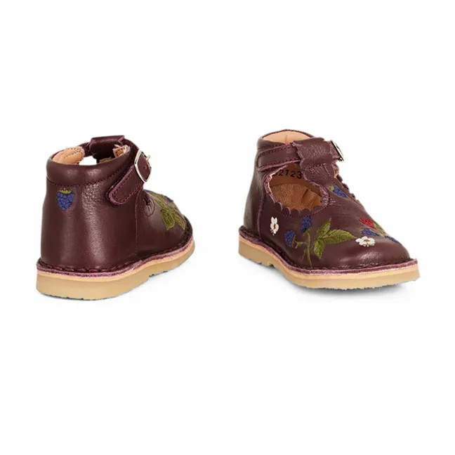 T-Bar Scallop Babies - Uniqua Collection | Plum