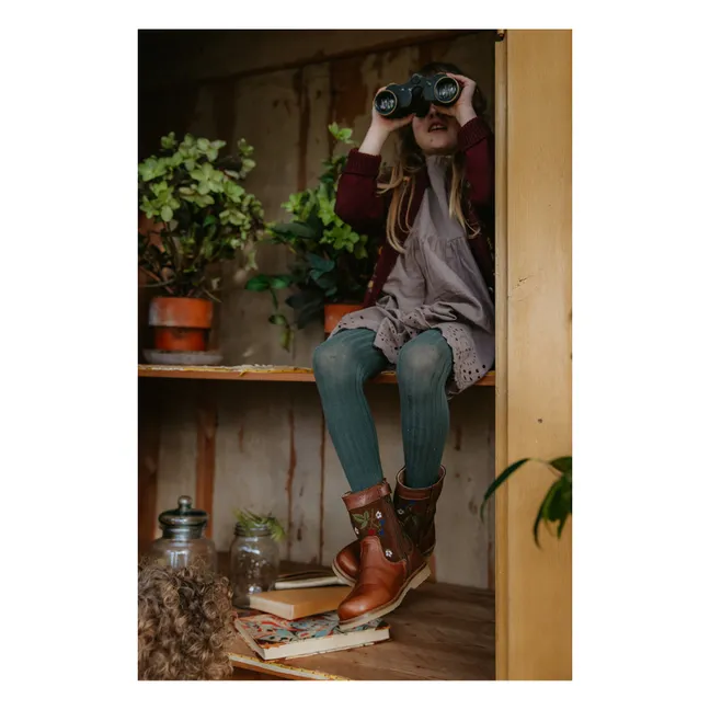 Stivali con zip Lorride - Collezione Uniqua | Marrone